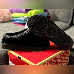 UGG Tasman shearling lined shoes in black